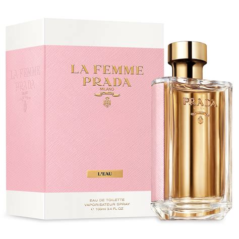 la femme di prada costo|prada la femme l'eau.